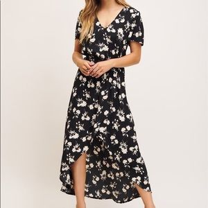 NWT Dynamite - Wrap Floral Maxi Dress